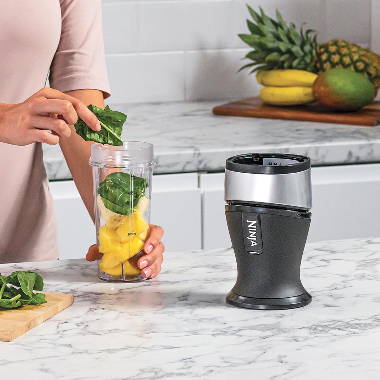 Ninja 700 W Slim Mixer & Smoothie Maker