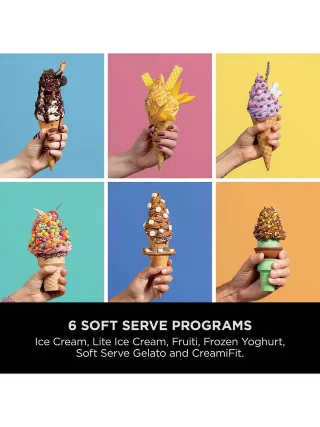 Ninja CREAMi Scoop & Swirl 13-in-1 Ice Cream & Soft Serve Maker